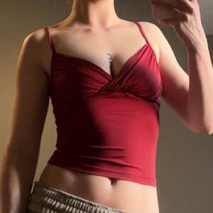 red princess polly tank top